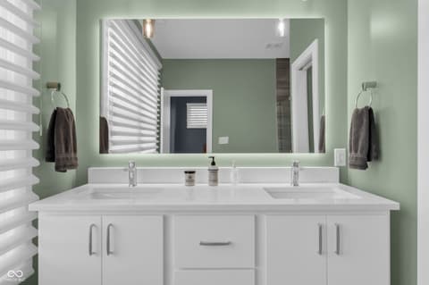 Bathroom at 1540 Central Avenue, Indianapolis, IN