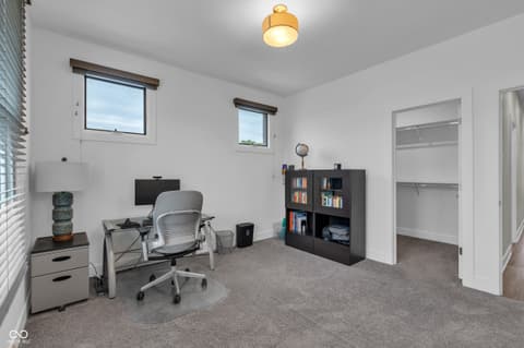 Home office at 1540 Central Avenue, Indianapolis, IN