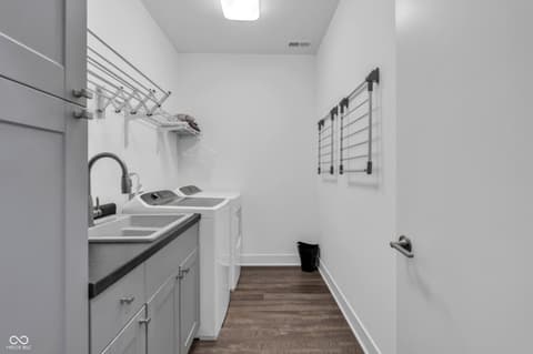 Laundry room at 1540 Central Avenue, Indianapolis, IN