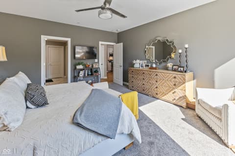 Primary bedroom at 333 Massachusetts Avenue, Indianapolis, IN