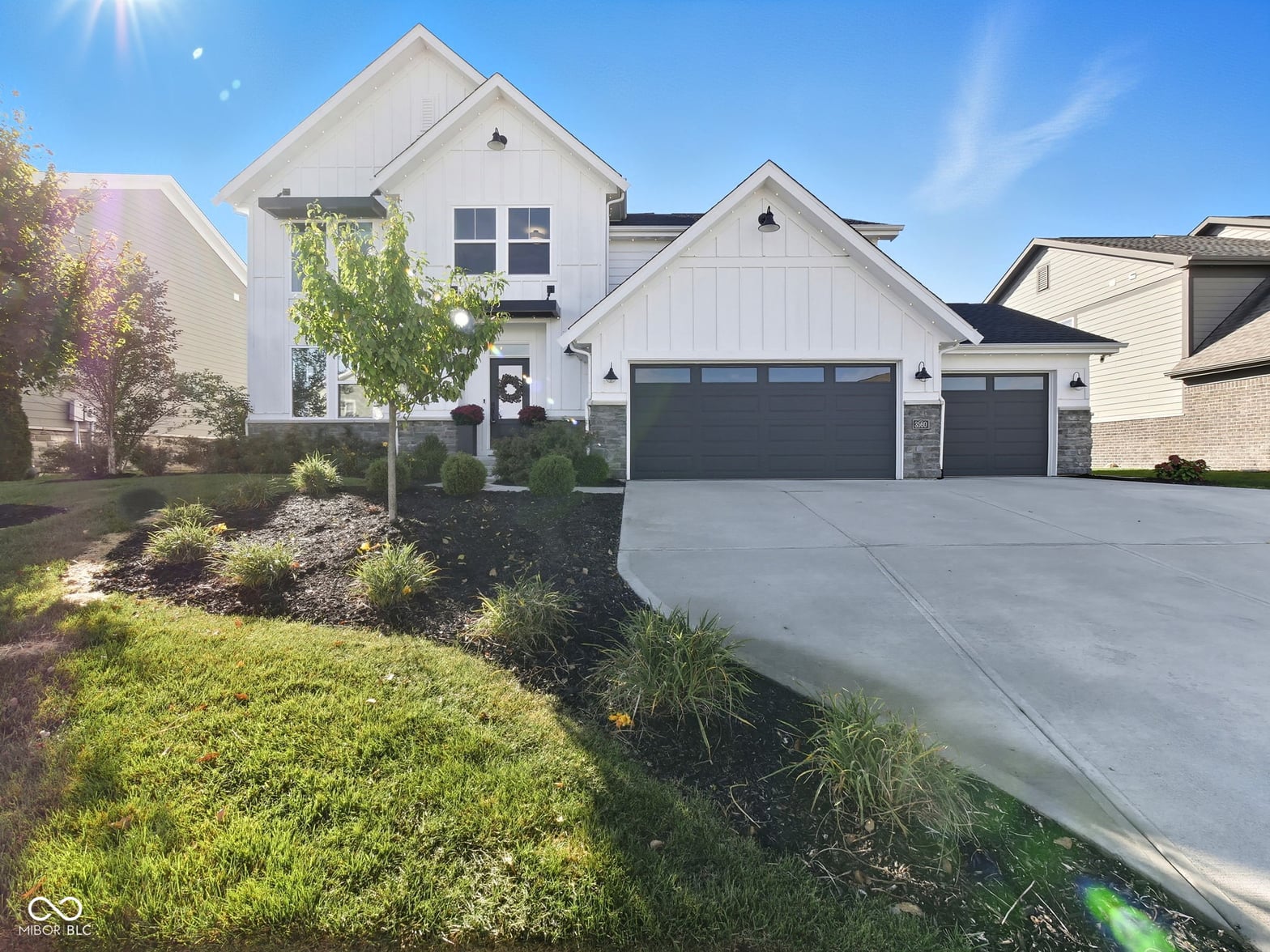 Front exterior at 3560 Blenheim Place, Westfield, IN