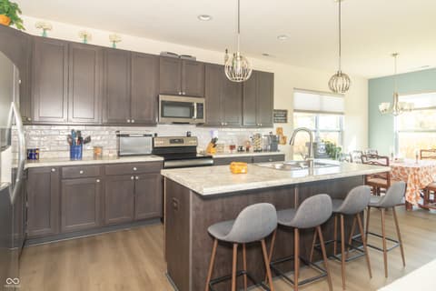 Kitchen at 4611 Bethel Cove Drive, Indianapolis, IN