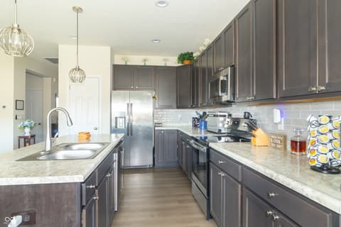 Kitchen at 4611 Bethel Cove Drive, Indianapolis, IN