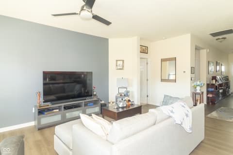 Living room at 4611 Bethel Cove Drive, Indianapolis, IN