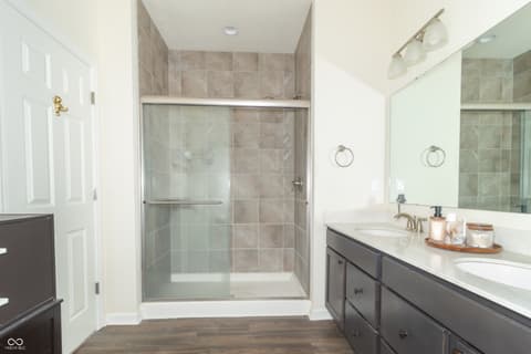 Bathroom at 4611 Bethel Cove Drive, Indianapolis, IN