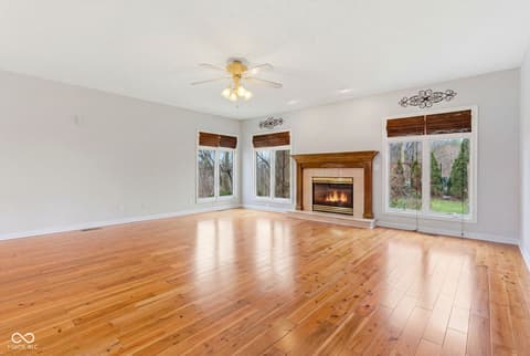 Living room at 5773 Station Hill Drive, Avon, IN