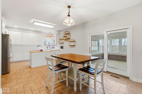 Dining room at 5773 Station Hill Drive, Avon, IN