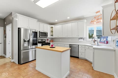 Kitchen at 5773 Station Hill Drive, Avon, IN