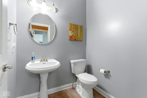 Bathroom at 5773 Station Hill Drive, Avon, IN