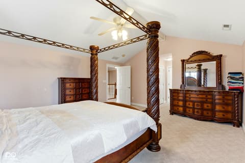 Bedroom at 5773 Station Hill Drive, Avon, IN