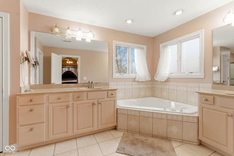Bathroom at 5773 Station Hill Drive, Avon, IN