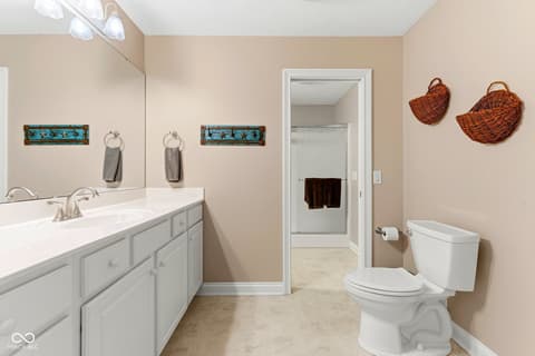 Bathroom at 5773 Station Hill Drive, Avon, IN