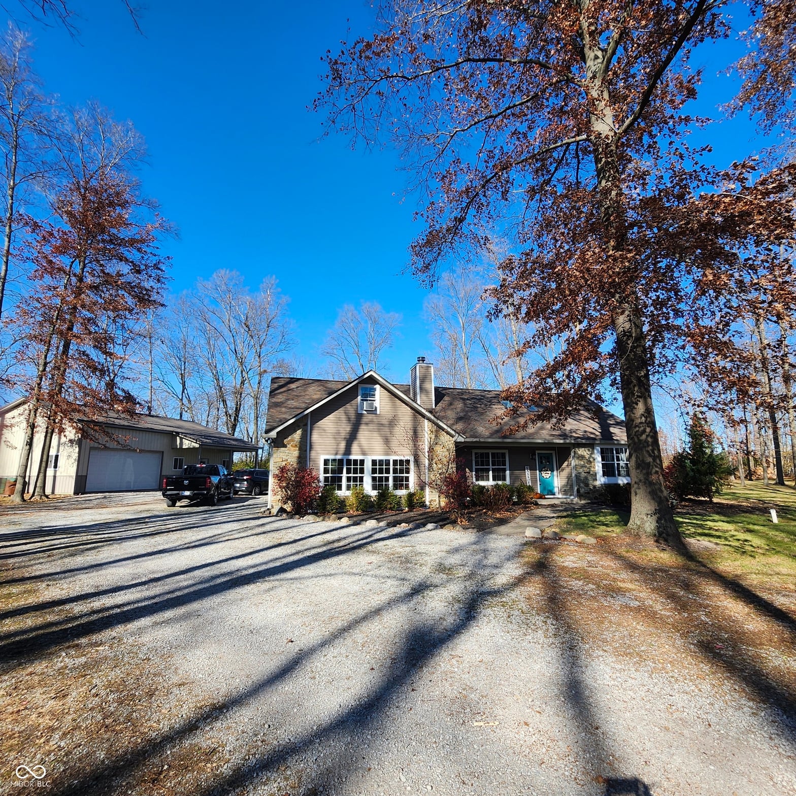 Front exterior at 10420 E 211th Street, Noblesville, IN