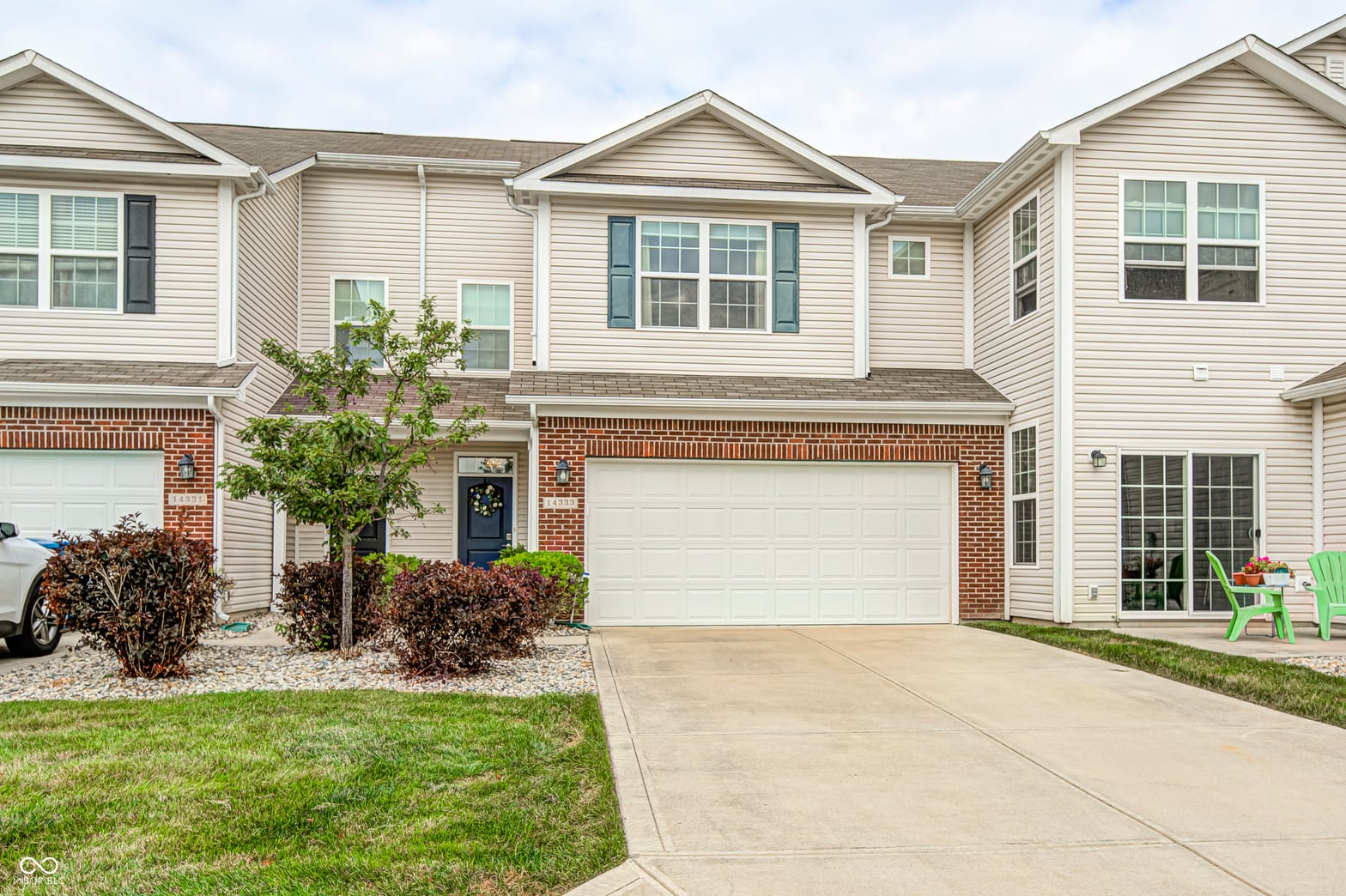 Front exterior at 14333 Shooting Star Drive, Noblesville, IN