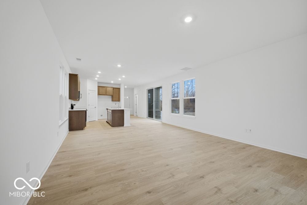 Bright open-concept living space with modern finishes.