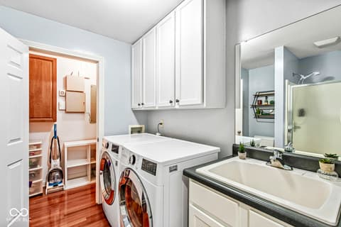 Laundry room at 1205 Sturm Avenue, Indianapolis, IN