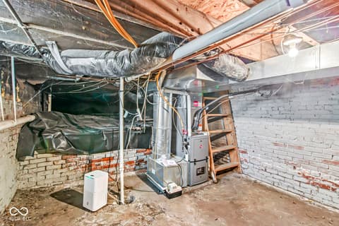 Basement at 1205 Sturm Avenue, Indianapolis, IN