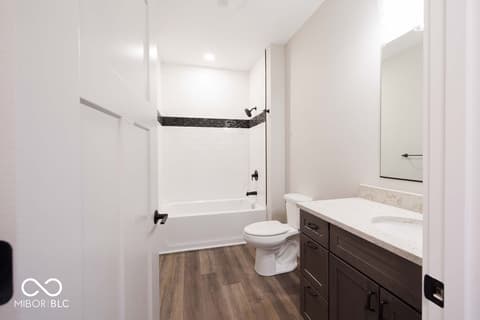 Bathroom at 106 Pin Oak Road, Spencer, IN