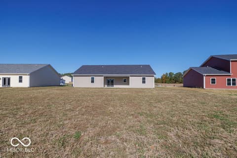 Backyard at 106 Pin Oak Road, Spencer, IN