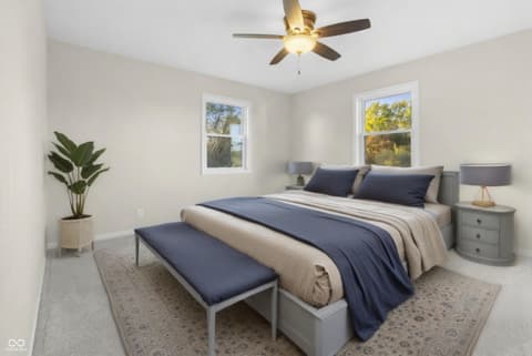 Bedroom at 11775 E State Road 7, Elizabethtown, IN