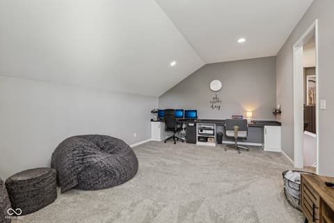 Home office at 693 McNamara Court, Carmel, IN
