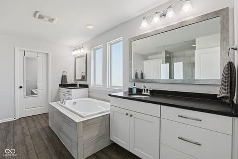 Bathroom at 693 McNamara Court, Carmel, IN