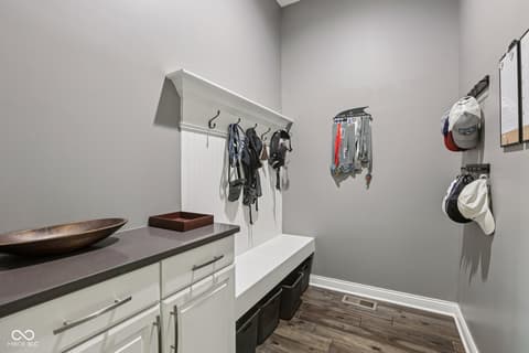 Laundry room at 693 McNamara Court, Carmel, IN