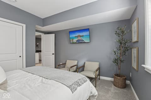 Bedroom at 693 McNamara Court, Carmel, IN