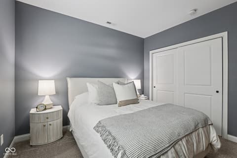Bedroom at 693 McNamara Court, Carmel, IN
