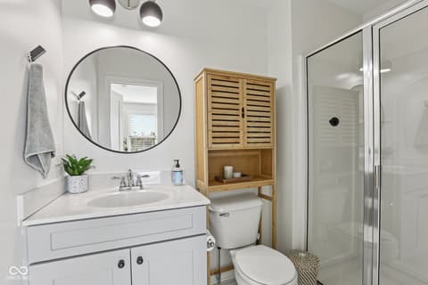 Bathroom at 693 McNamara Court, Carmel, IN