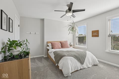 Bedroom at 693 McNamara Court, Carmel, IN
