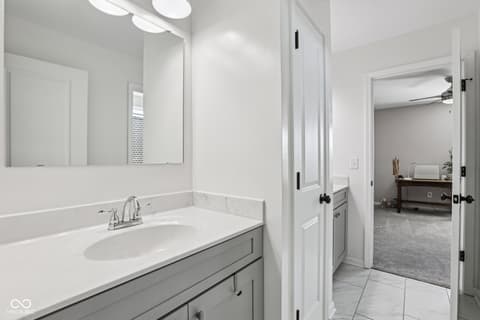 Bathroom at 693 McNamara Court, Carmel, IN