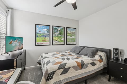Bedroom at 693 McNamara Court, Carmel, IN