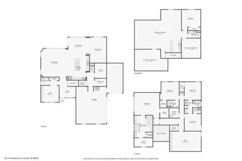 Floor Plan — 693 McNamara Court, Carmel, IN