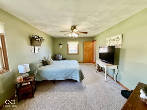 Primary bedroom at 1403 N Walnut Street, Brazil, IN