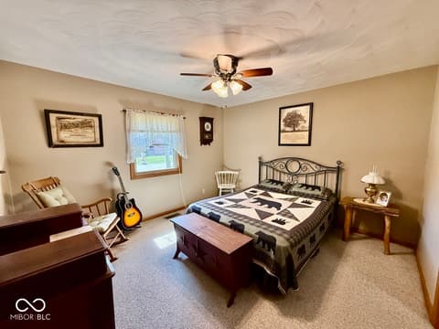 Bedroom at 1403 N Walnut Street, Brazil, IN
