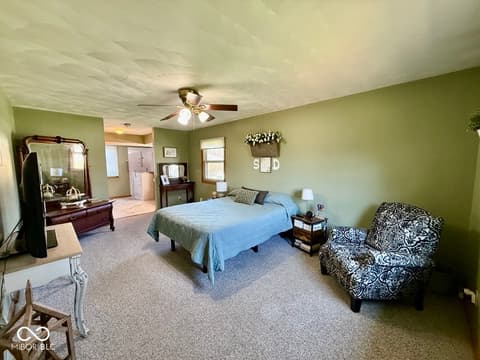 Primary bedroom at 1403 N Walnut Street, Brazil, IN