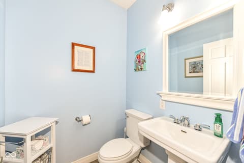Bathroom at 7620 Dean Road, Indianapolis, IN