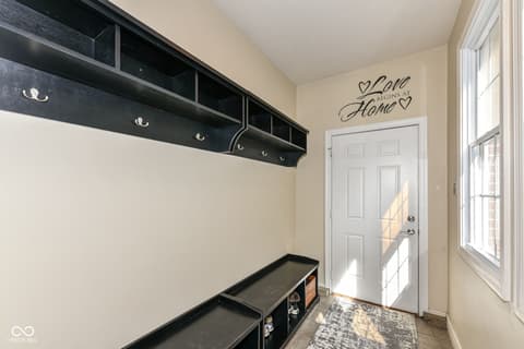 Laundry room at 7620 Dean Road, Indianapolis, IN