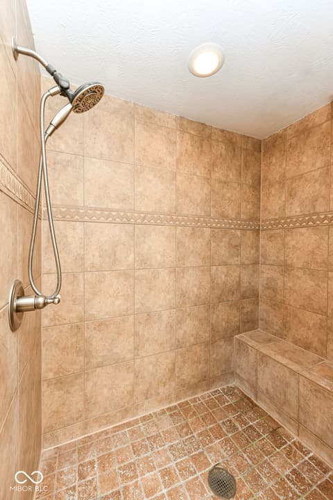 Primary bathroom at 7620 Dean Road, Indianapolis, IN