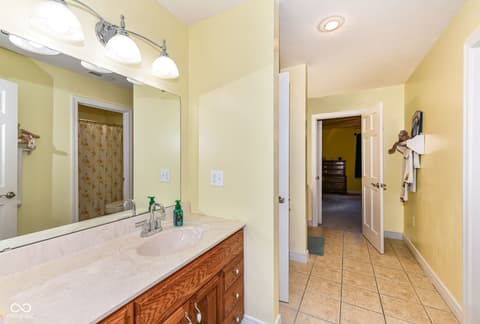 Bathroom at 7620 Dean Road, Indianapolis, IN