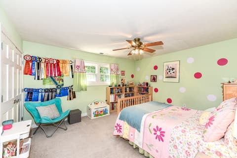 Bedroom at 7620 Dean Road, Indianapolis, IN