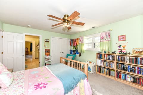 Bedroom at 7620 Dean Road, Indianapolis, IN