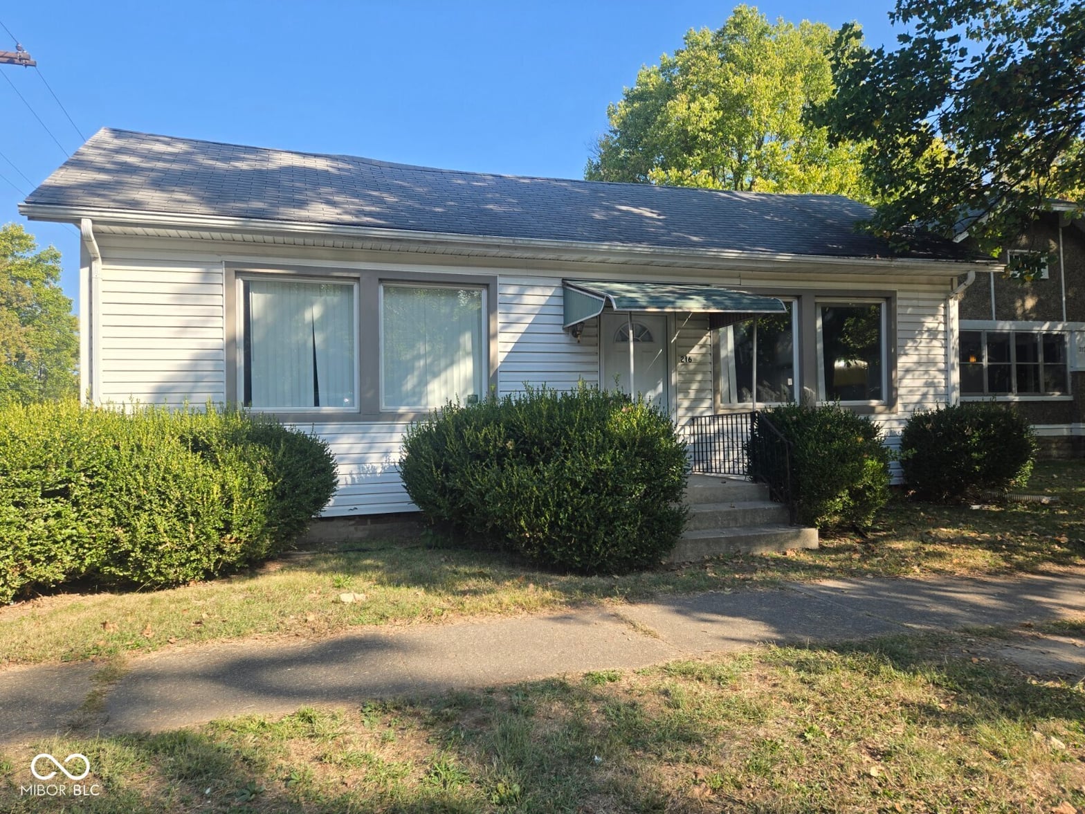 Front exterior at 216 W High Street, Rockville, IN