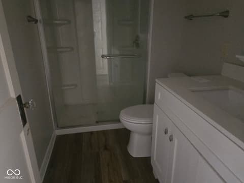 Bathroom at 216 W High Street, Rockville, IN