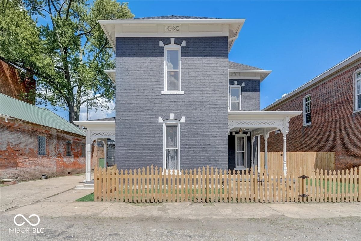 Front exterior at 106 W Washington Street, Fairland, IN