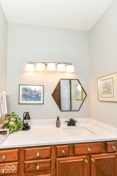 Bathroom at 913 Timber Creek Drive, Indianapolis, IN