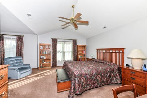 Primary bedroom at 913 Timber Creek Drive, Indianapolis, IN