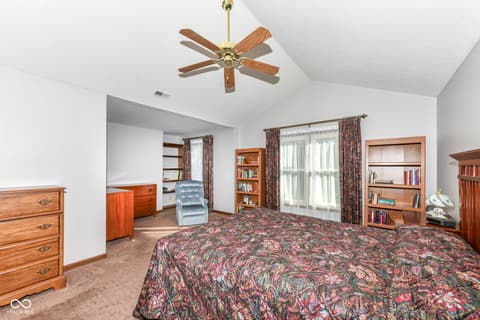 Primary bedroom at 913 Timber Creek Drive, Indianapolis, IN