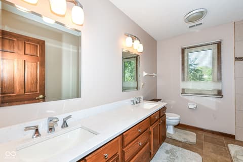 Bathroom at 913 Timber Creek Drive, Indianapolis, IN